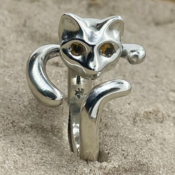 BBM 貓咪戒（Citrine）