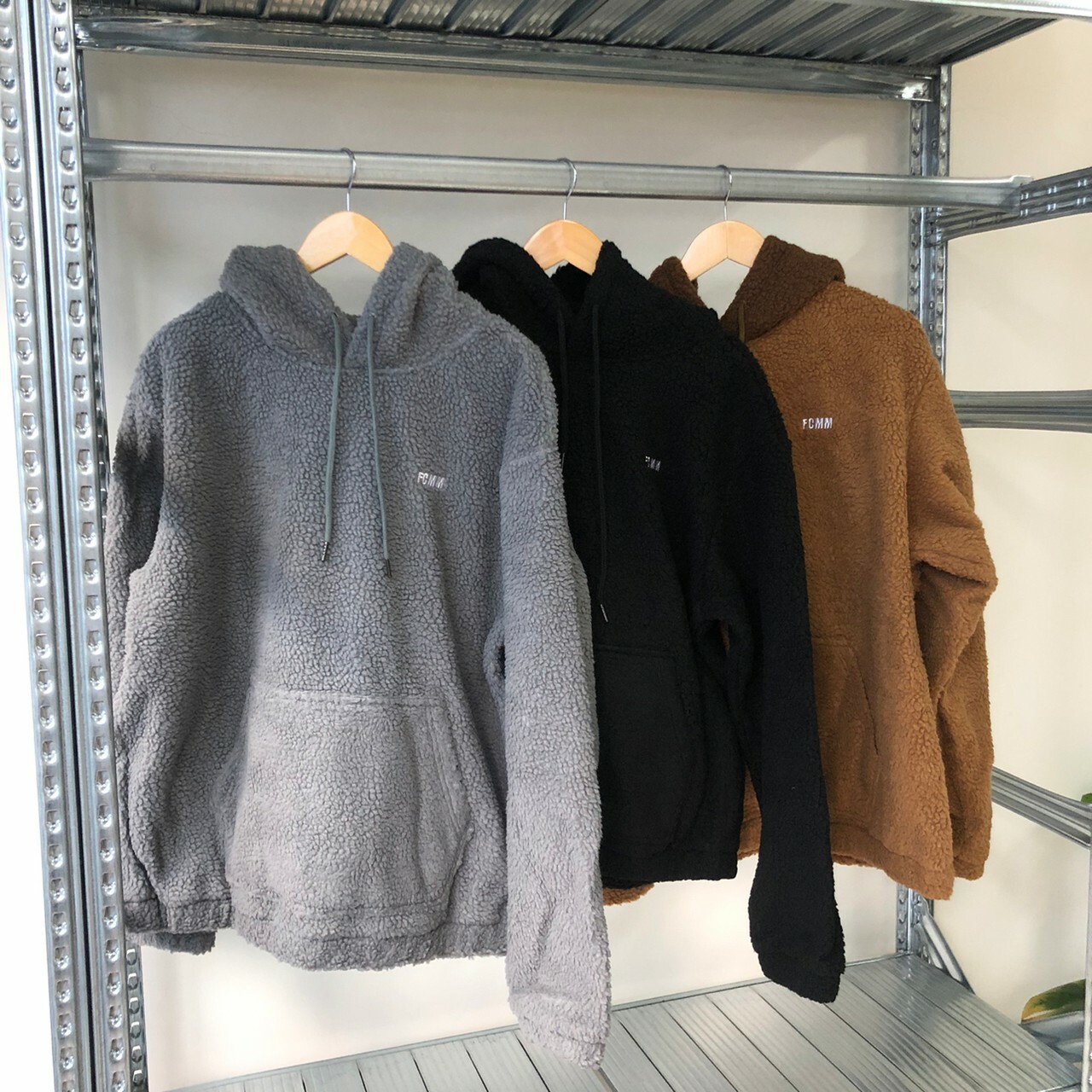 FCMM Warm Up Dumble 羊羔絨連帽衫 FA4HDL07