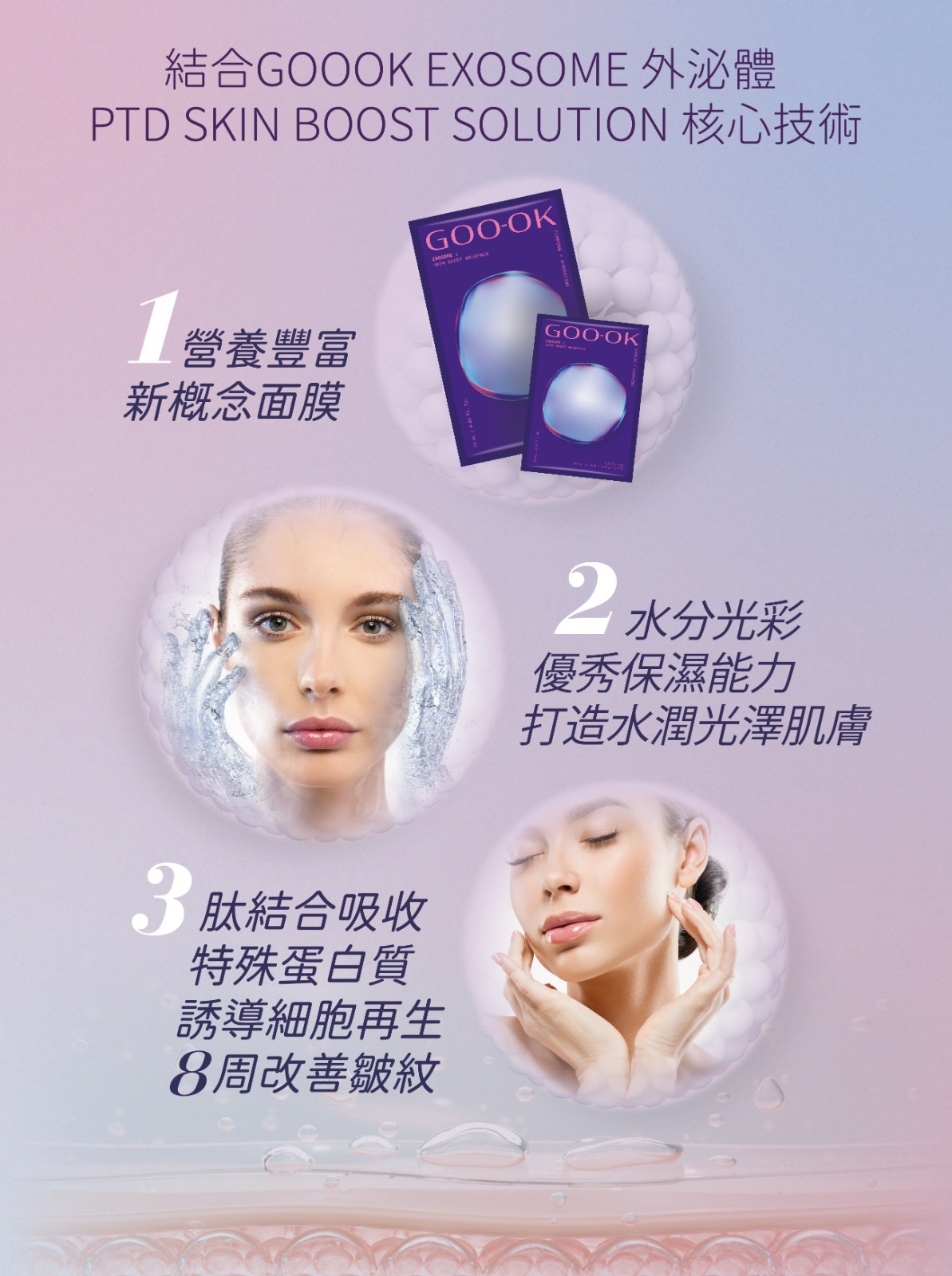 GOO-OK Exosome Skin Boost Mask 外泌體水光針面膜 5pcs