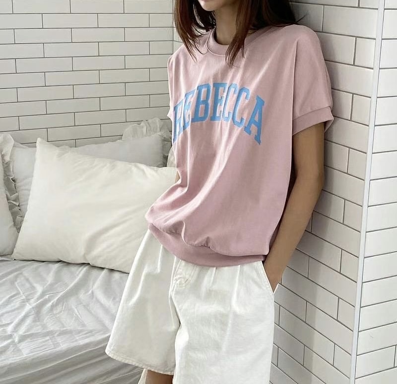 字母款上衣(13252)