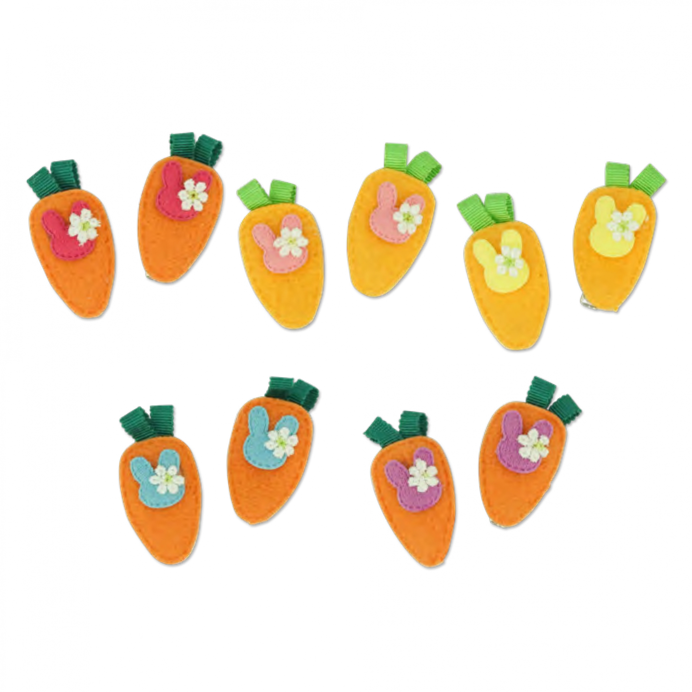 〖 Milk x Soda 〗胡蘿蔔兔兔髮夾組