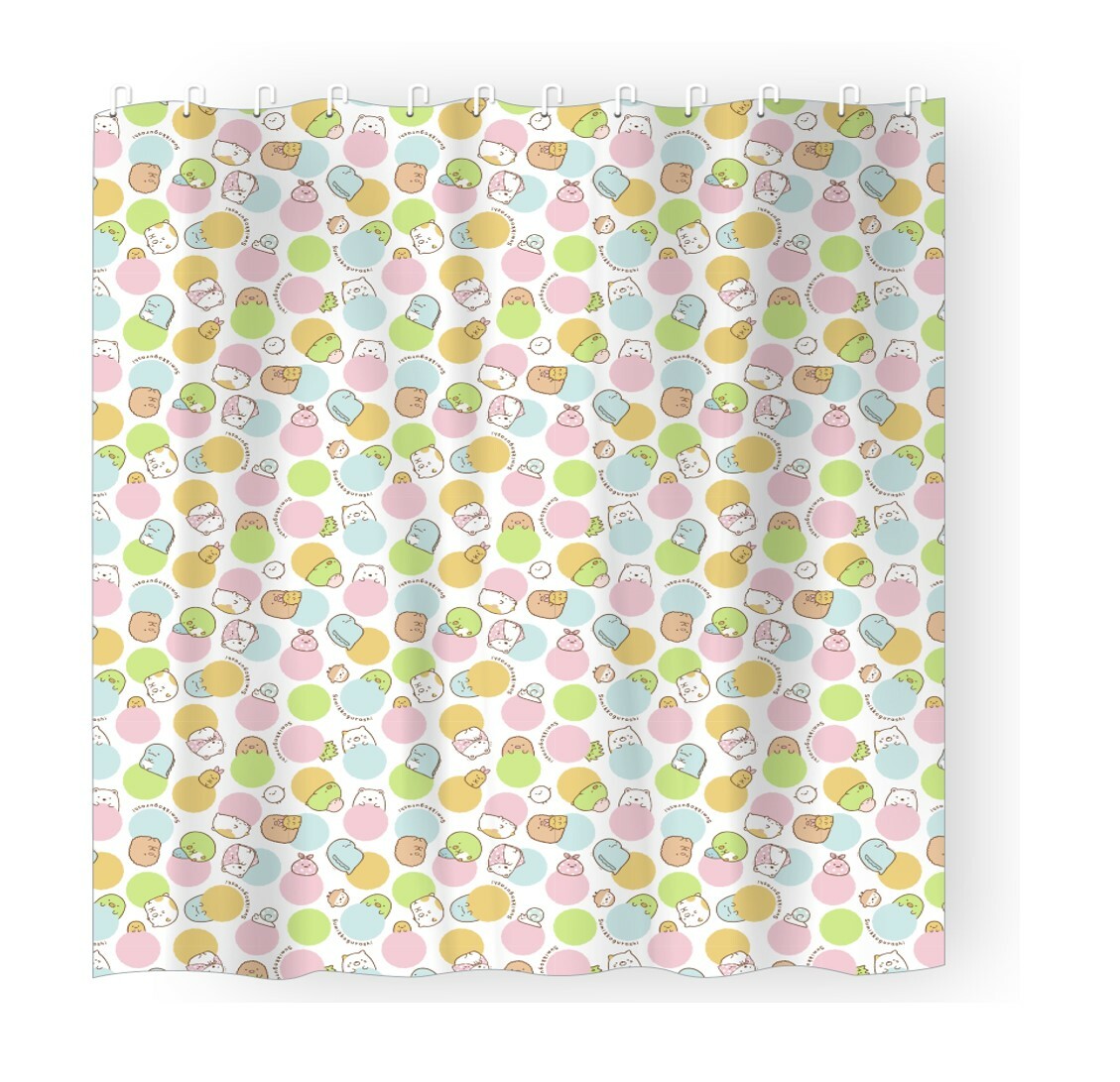 角落生物 浴簾 (加大)