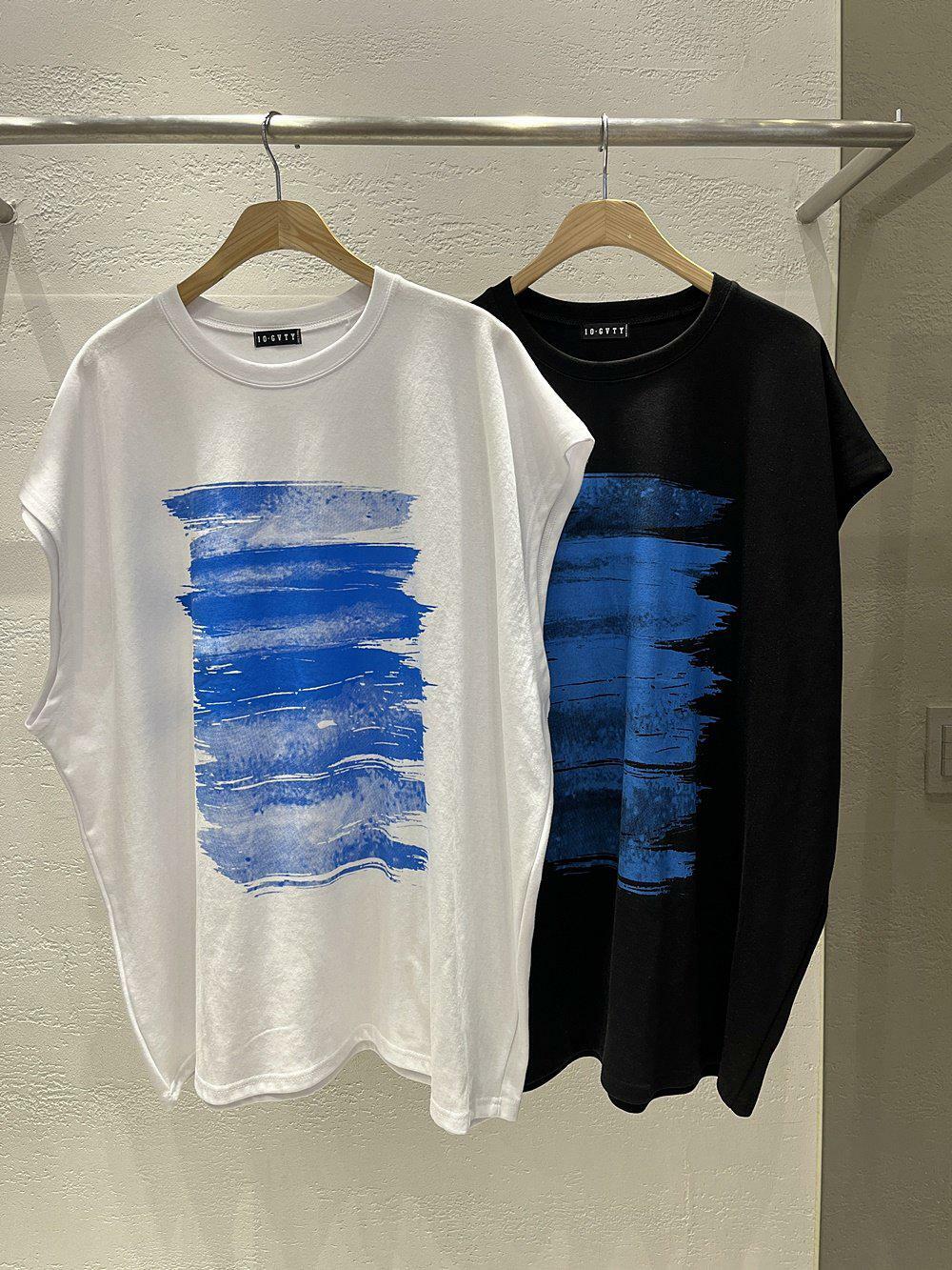 OverSize英文字圖案背心 10.GVTY-005V