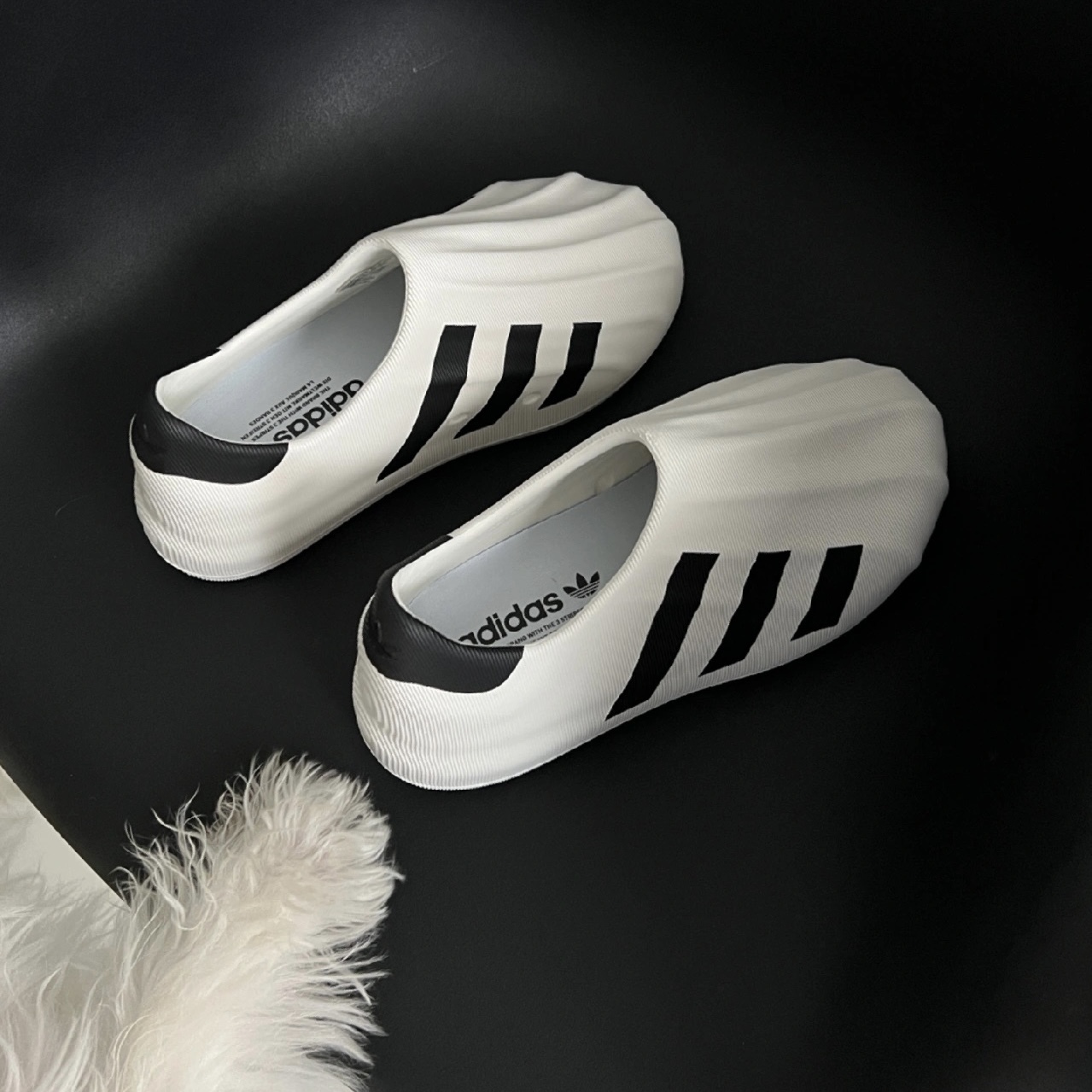 ADIDAS ADIFOM SUPERSTAR 黑 HQ8752 奶油白 HQ8750 貝殼鞋 胖胖鞋 男鞋 / 預購