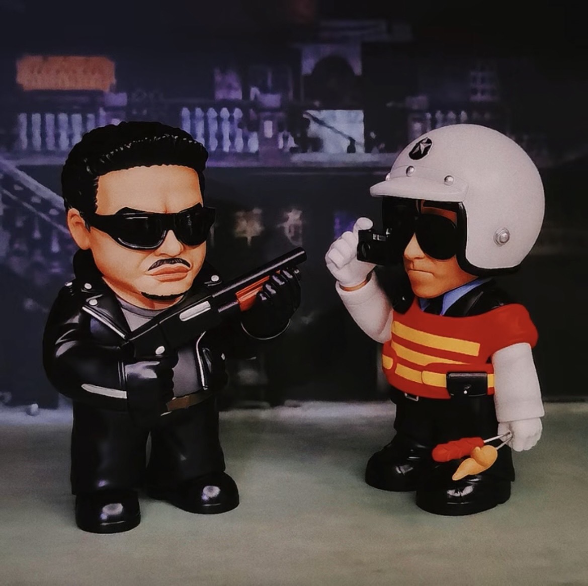 逃學威龍 / 回魂夜 電影公仔