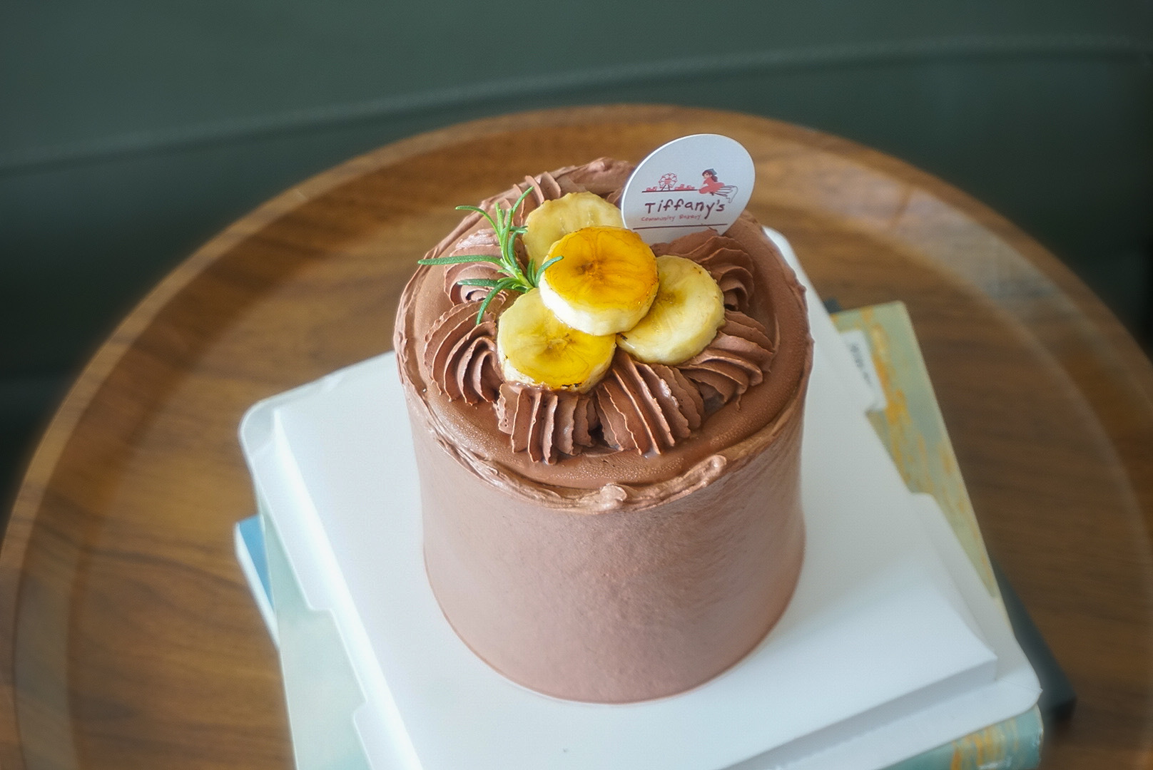 朱古力香蕉法式燉蛋奶油蛋糕