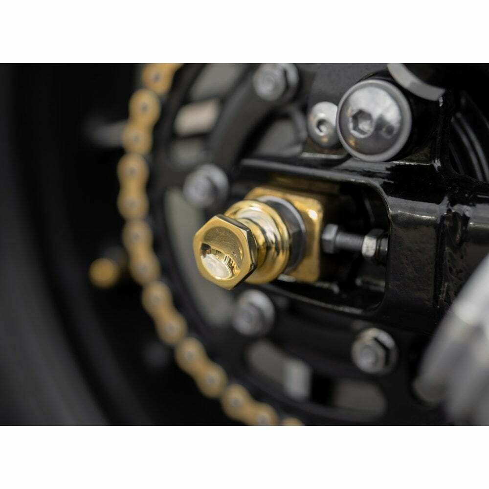 Motone 水冷凱旋專用 後輪 駐車球 黃銅