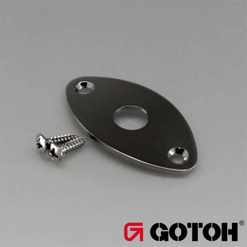 Gotoh JCB-2 Jack Cover 電吉他 導線孔護板 含螺絲