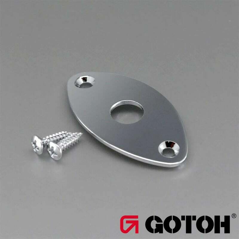 Gotoh JCB-2 Jack Cover 電吉他 導線孔護板 含螺絲