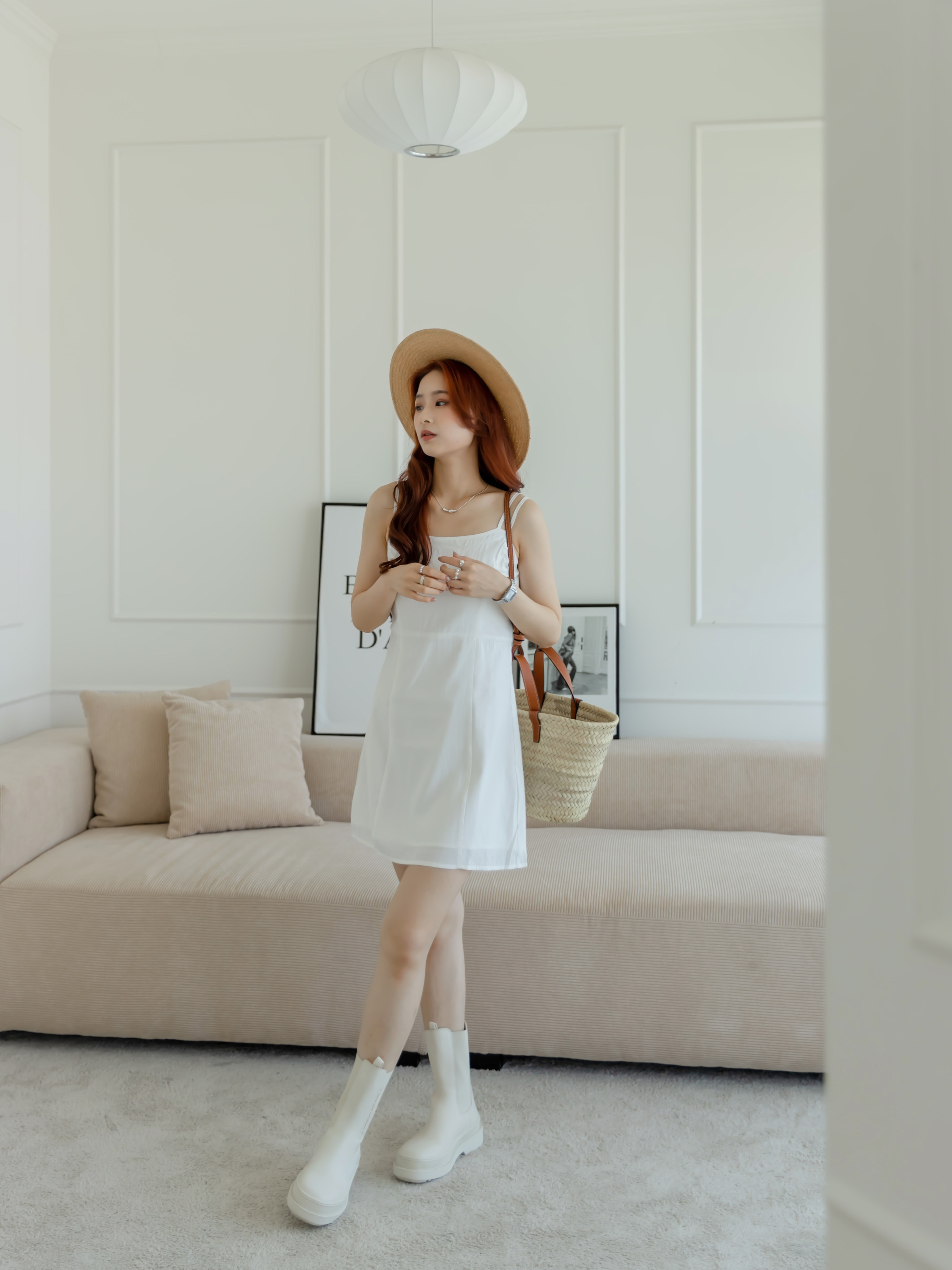 Summer Whisper 夏日小白裙