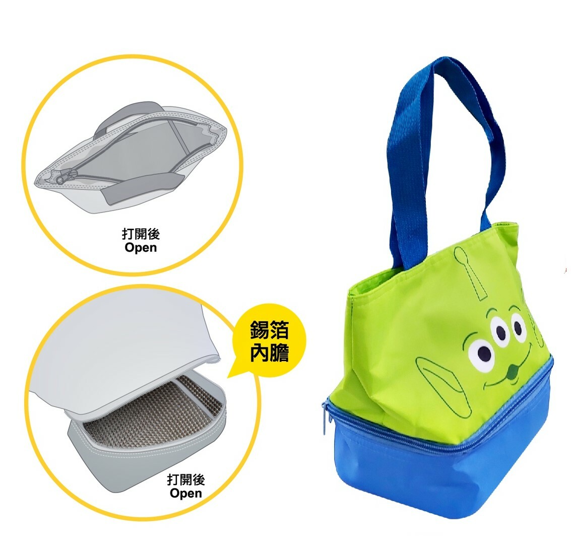 迪士尼反斗奇兵 - 手提袋/保溫午餐袋-三眼仔