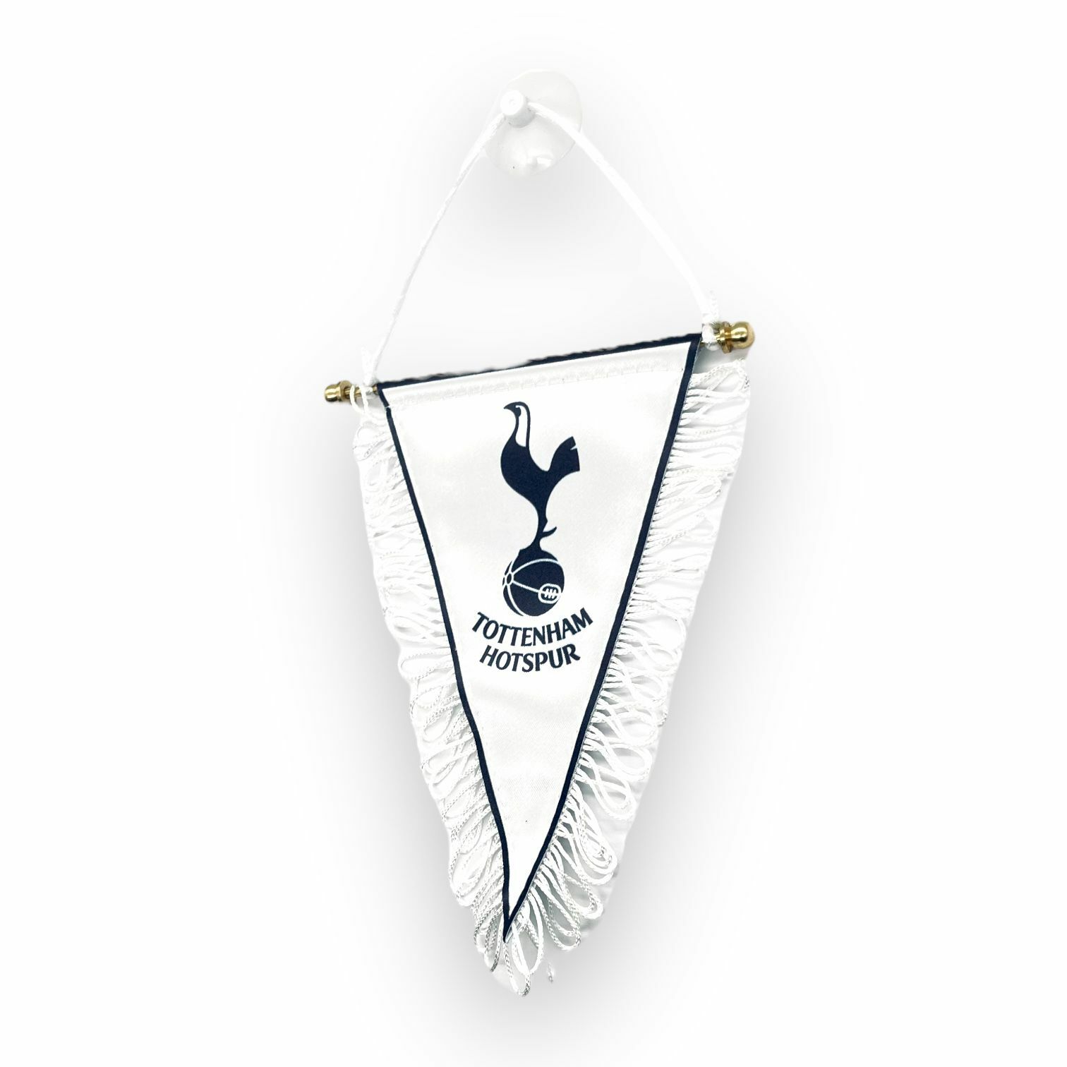 熱刺白色會徽三角形小錦旗