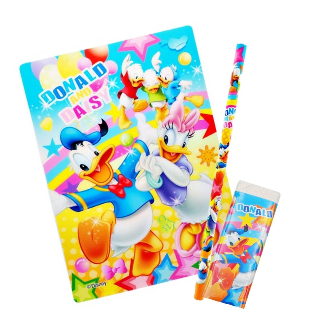 迪士尼唐老鴨 - 文具套裝-(3P)(日本直送)