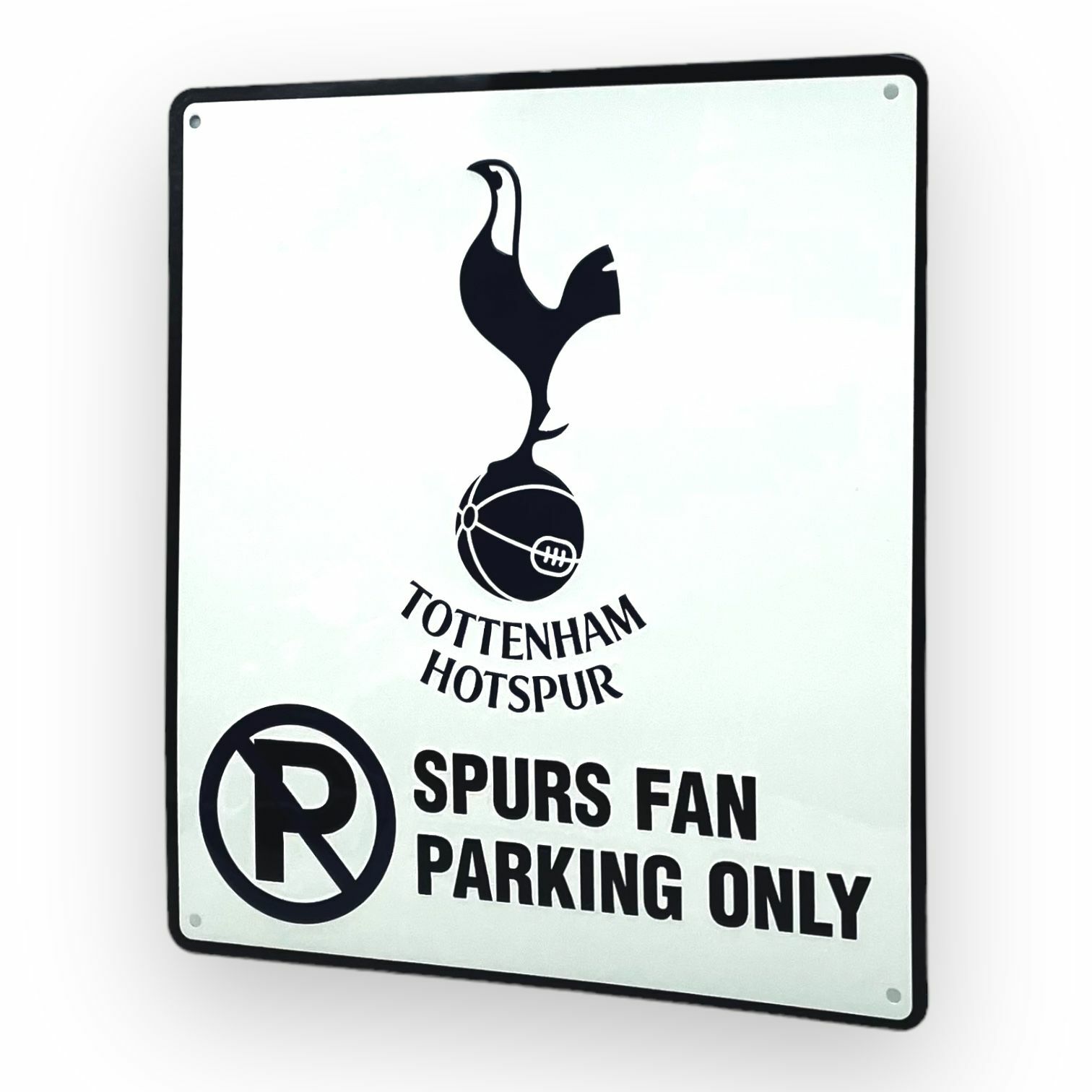 熱刺白色NO PARKING牌