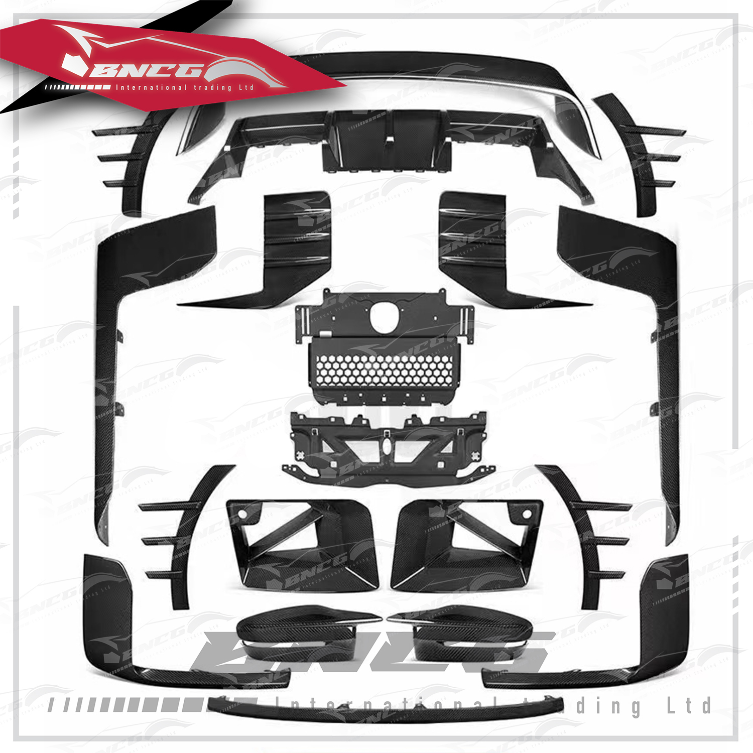 寶馬 BMW G87 M2 乾碳纖維 外觀件 空力套件 MP款 前後下巴 側裙 尾翼 後照鏡殼 引擎室飾件 底板 前後輪眉飾件