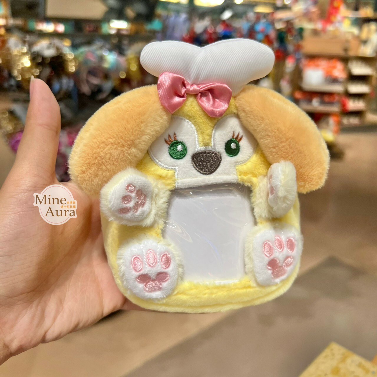 (限時特價) 可琦安 餅乾 CookieAnn 透明造型 零錢包 吊飾 鑰匙圈 -上海迪士尼樂園