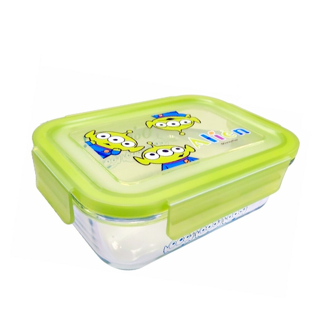 迪士尼反斗奇兵 - 玻璃食品餐盒 食品容器 午餐盒(三眼仔)