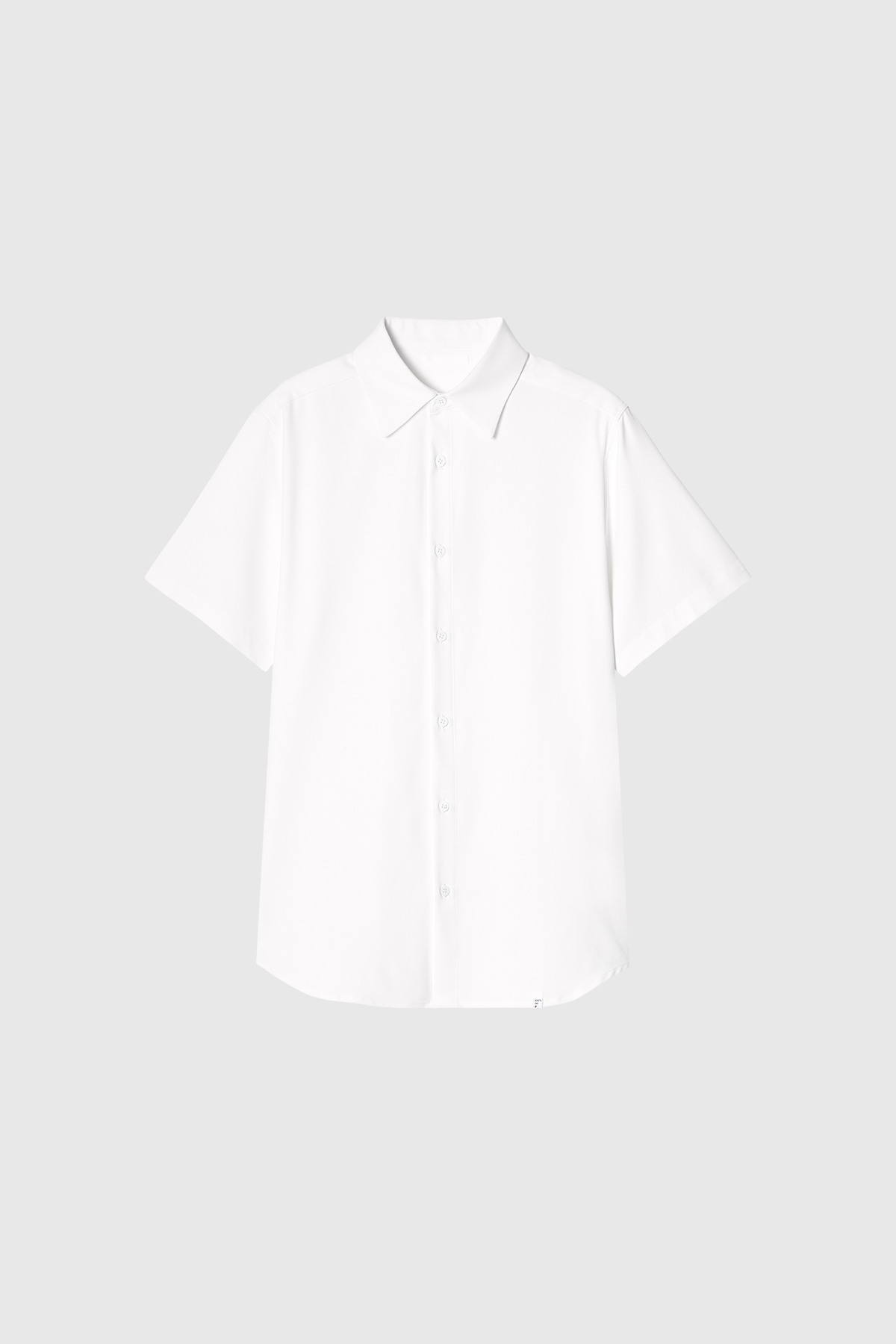 INFINITY 短袖襯衫 SLIM 男（牙白）