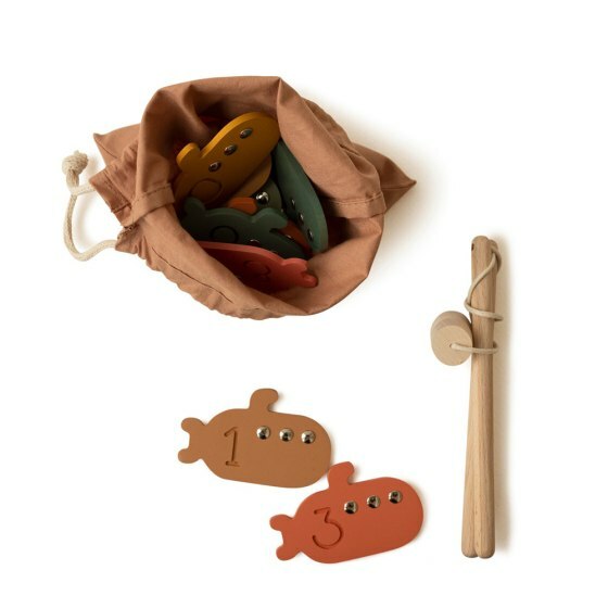 烏克蘭babai 磁鐵釣魚組-數數