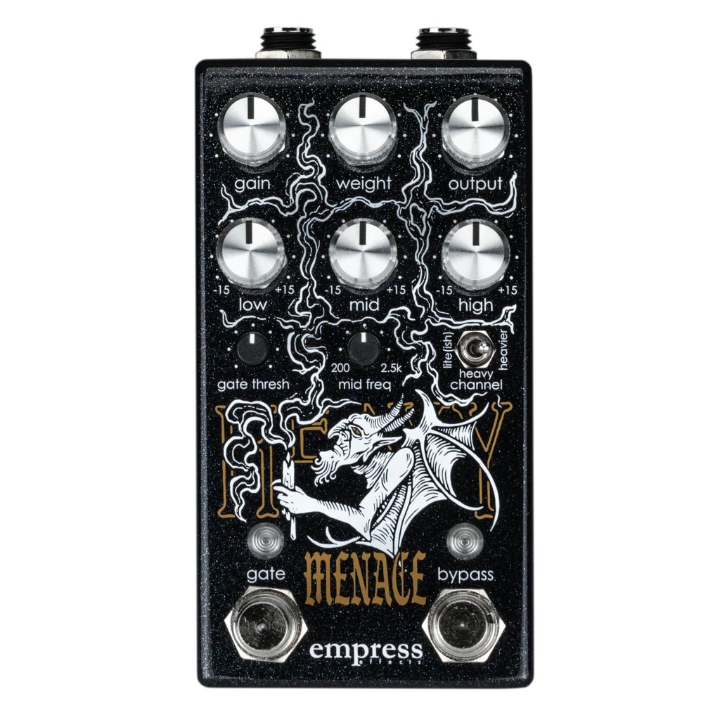 【ほぼ未使用】Empress Heavy Menace 元箱付 動作良好 Empress Effects Heavy Menace｜三模式高增益破音效果器台灣正版代理