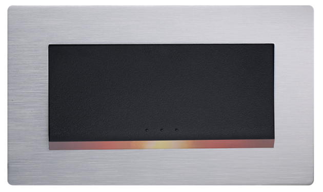 中一 月光系列摩登銀/一開關蓋板組 JY-N5152-MRS