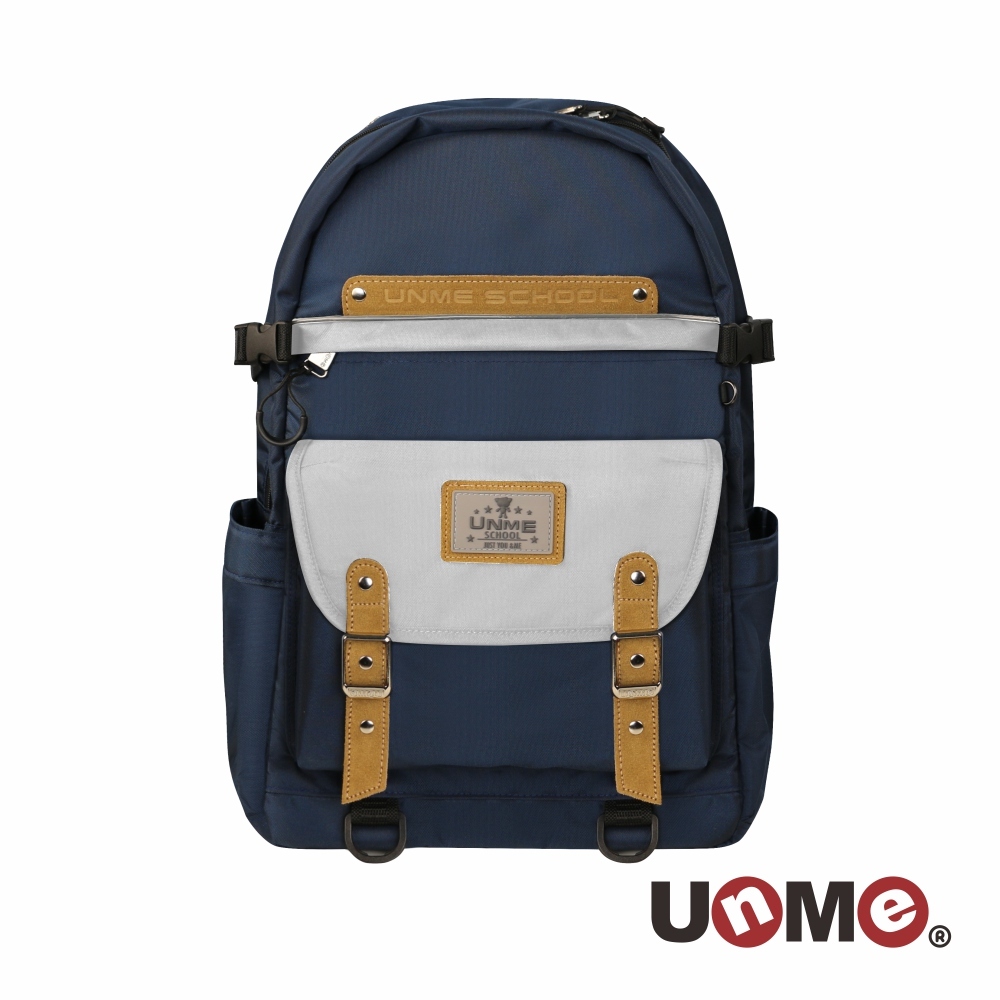 UnMe MAX風尚輕護脊背包-藍灰(U2001)
