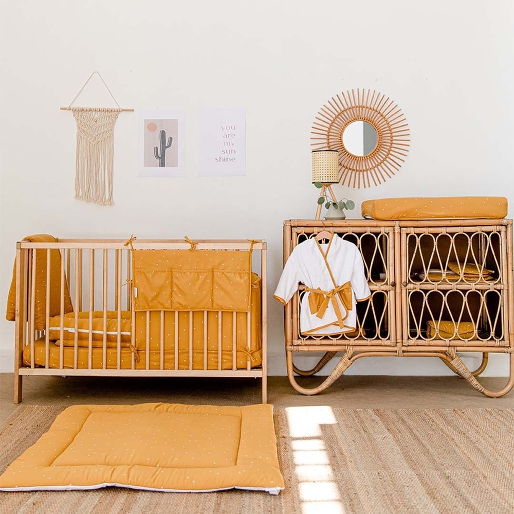 Gloop 有機棉遊戲墊 / 夕陽橙