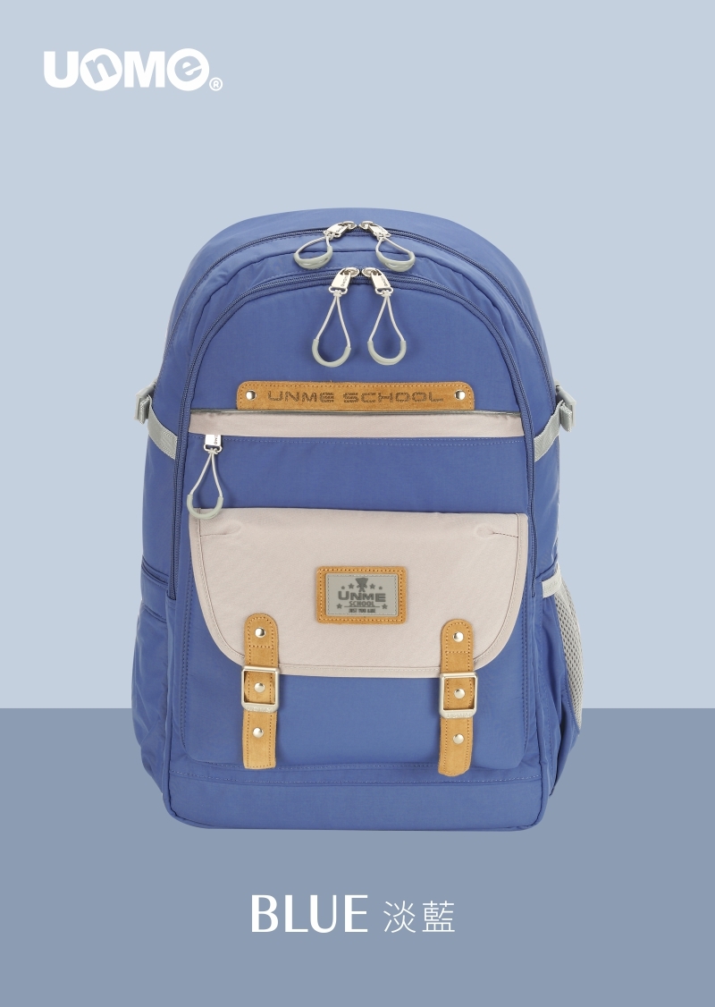 UnMe MAX風尚輕護脊背包-淡藍(U2001)