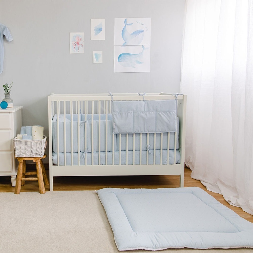 Gloop 有機棉遊戲墊 / 點點藍天