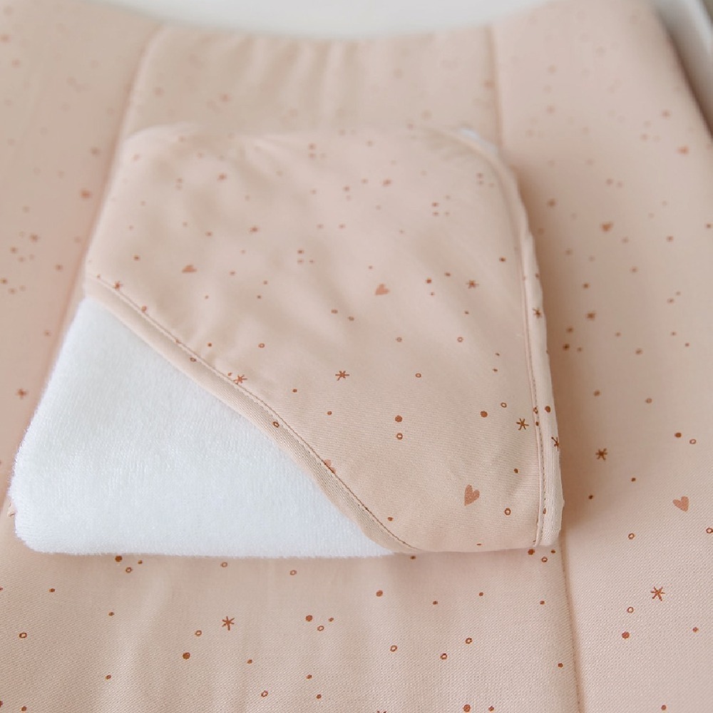 Gloop 純棉連帽浴巾 / 粉粉甜心