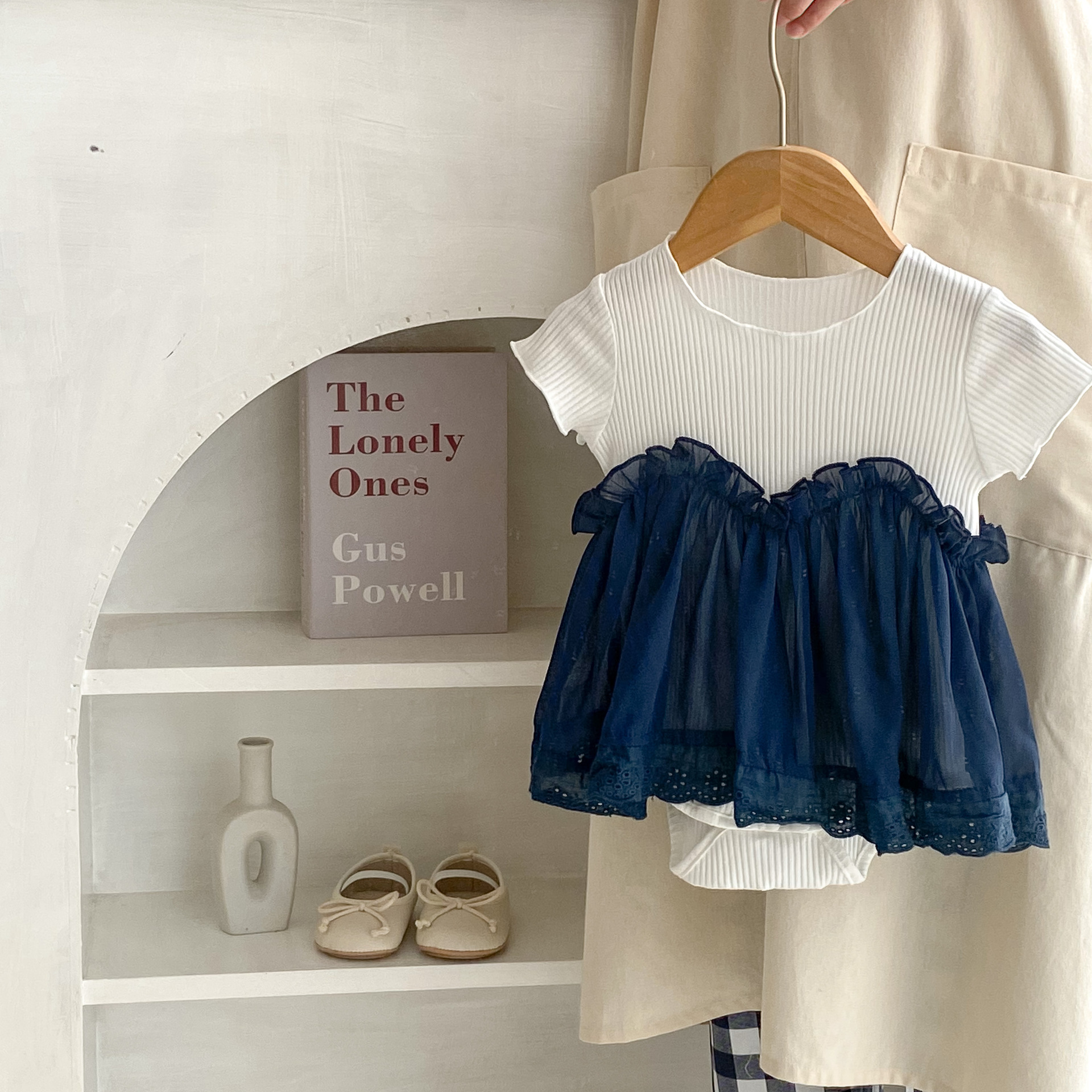 sweet girl blue bodysuit