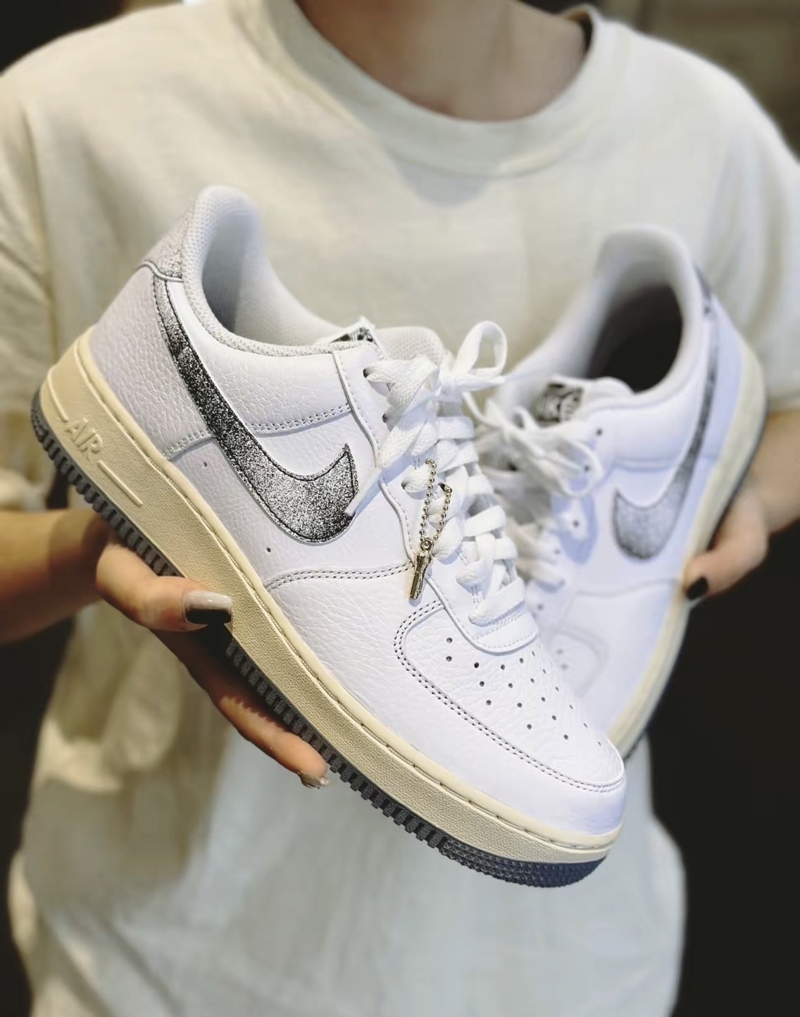 Nike Air Force 1 Low Classics 金屬灰 奶油底 HipHop 50週年