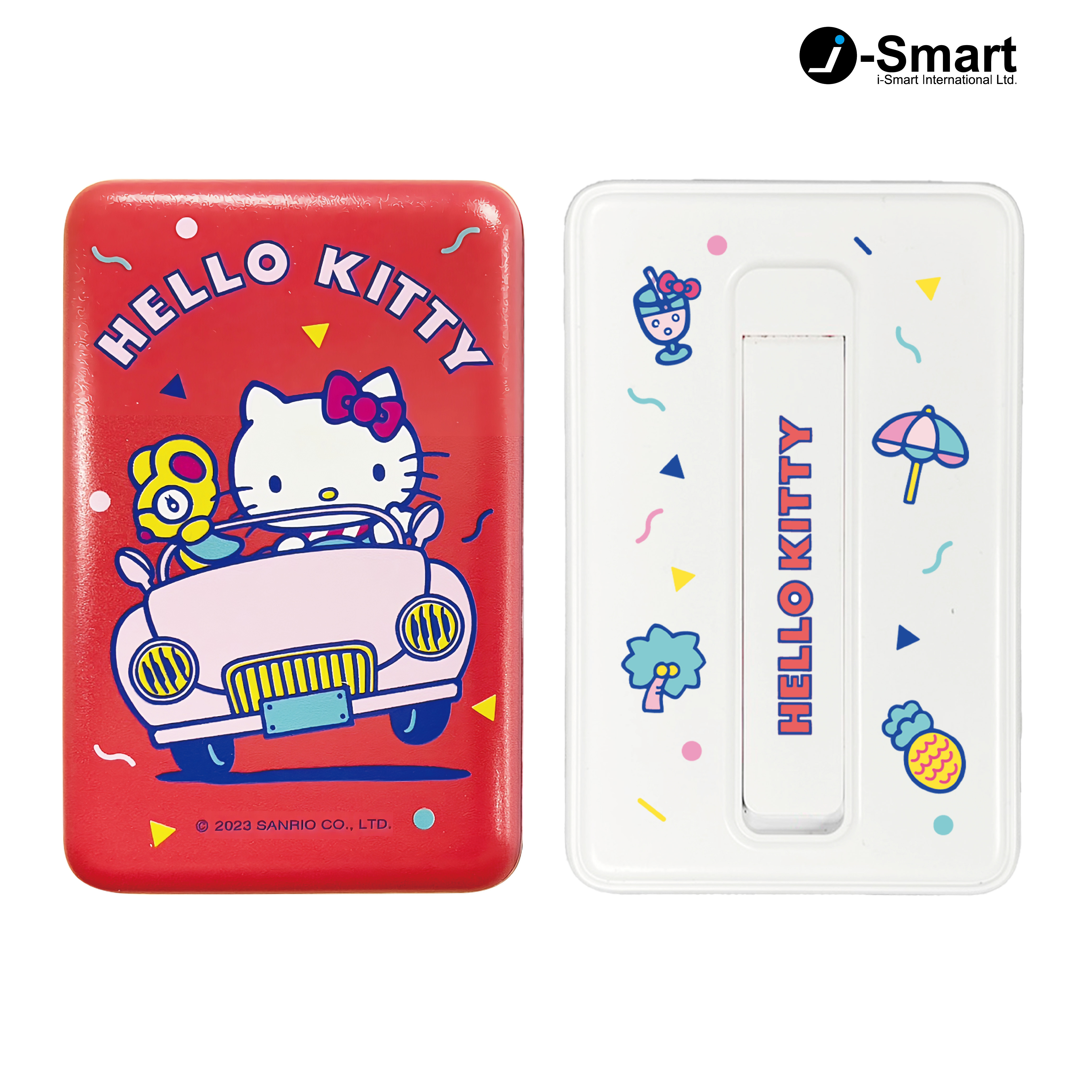 SANRIO-10000mAh Magsafe Power Bank-Floral Series-HELLO KITTY