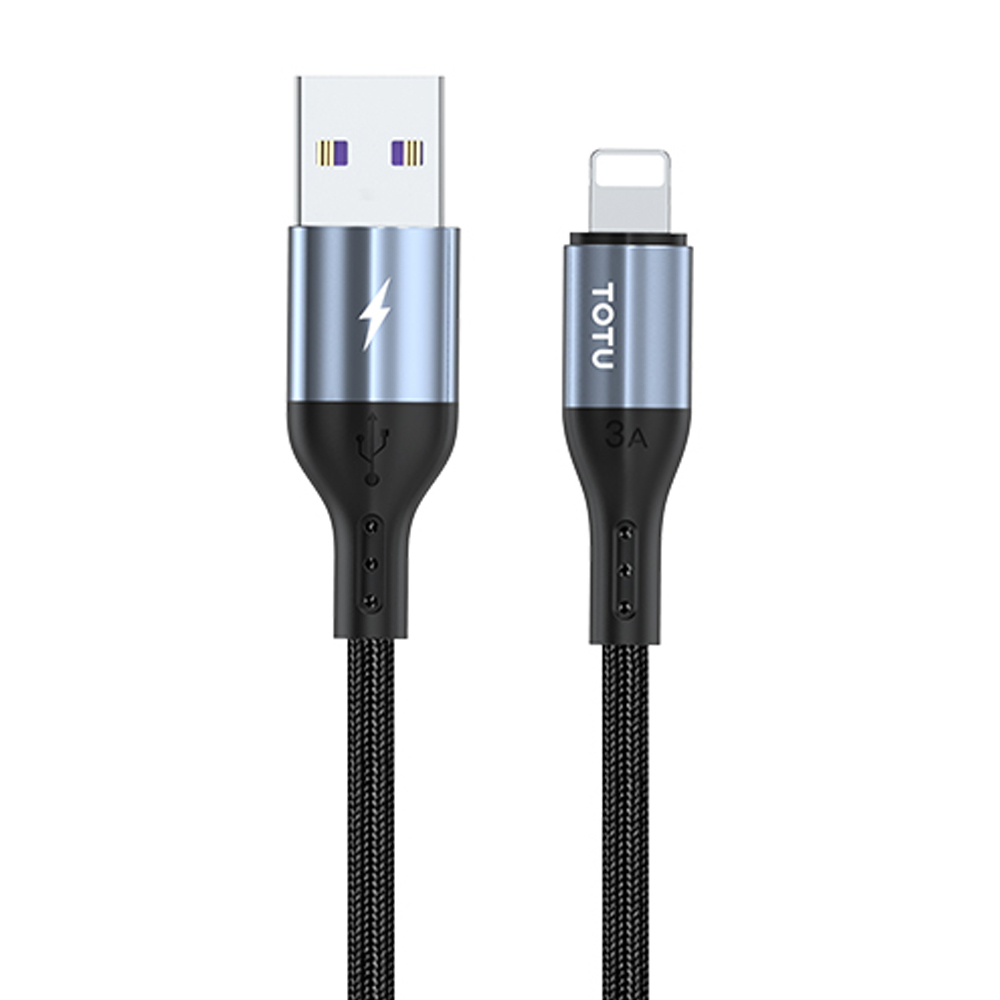 TOTU 拓途 Lightning/iPhone充電線傳輸線編織快充線 極速2代 50cm
