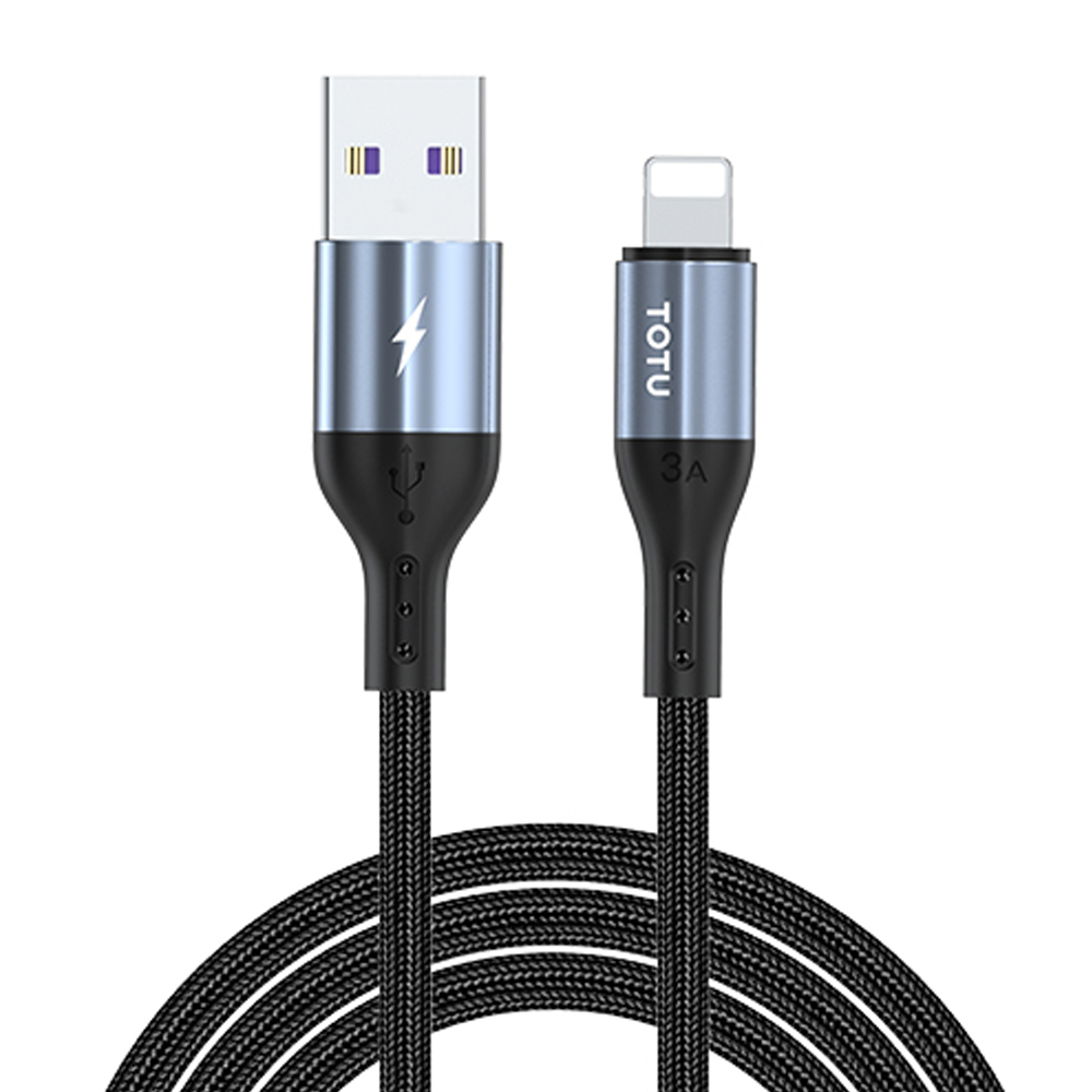TOTU 拓途 Lightning/iPhone充電線傳輸線編織快充線 極速2代 2M
