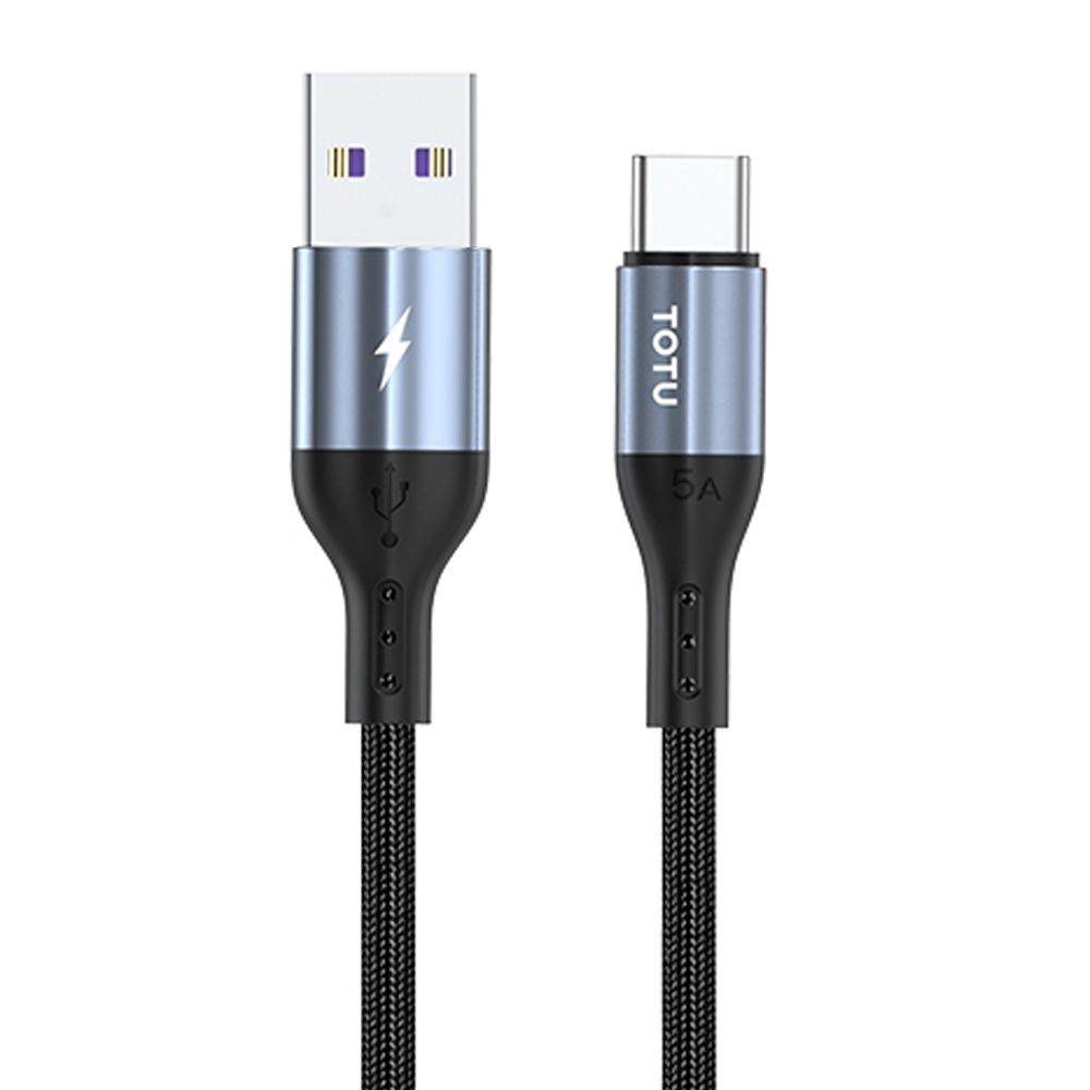 TOTU 拓途 Type-C充電線傳輸線編織快充線閃充線 極速2代 50cm