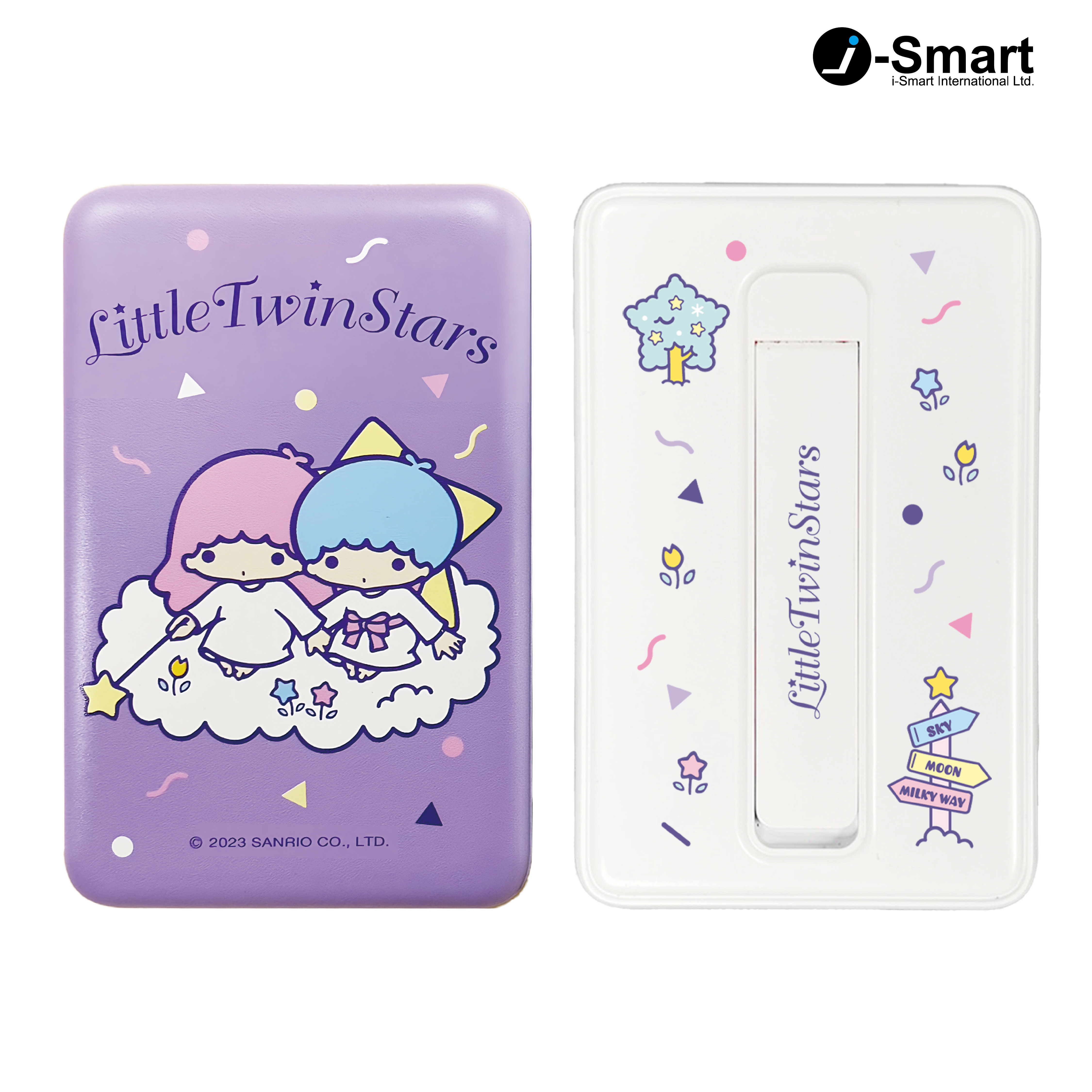 SANRIO-10000mAh Magsafe Power Bank-Floral Series-LITTLE TWIN STARS
