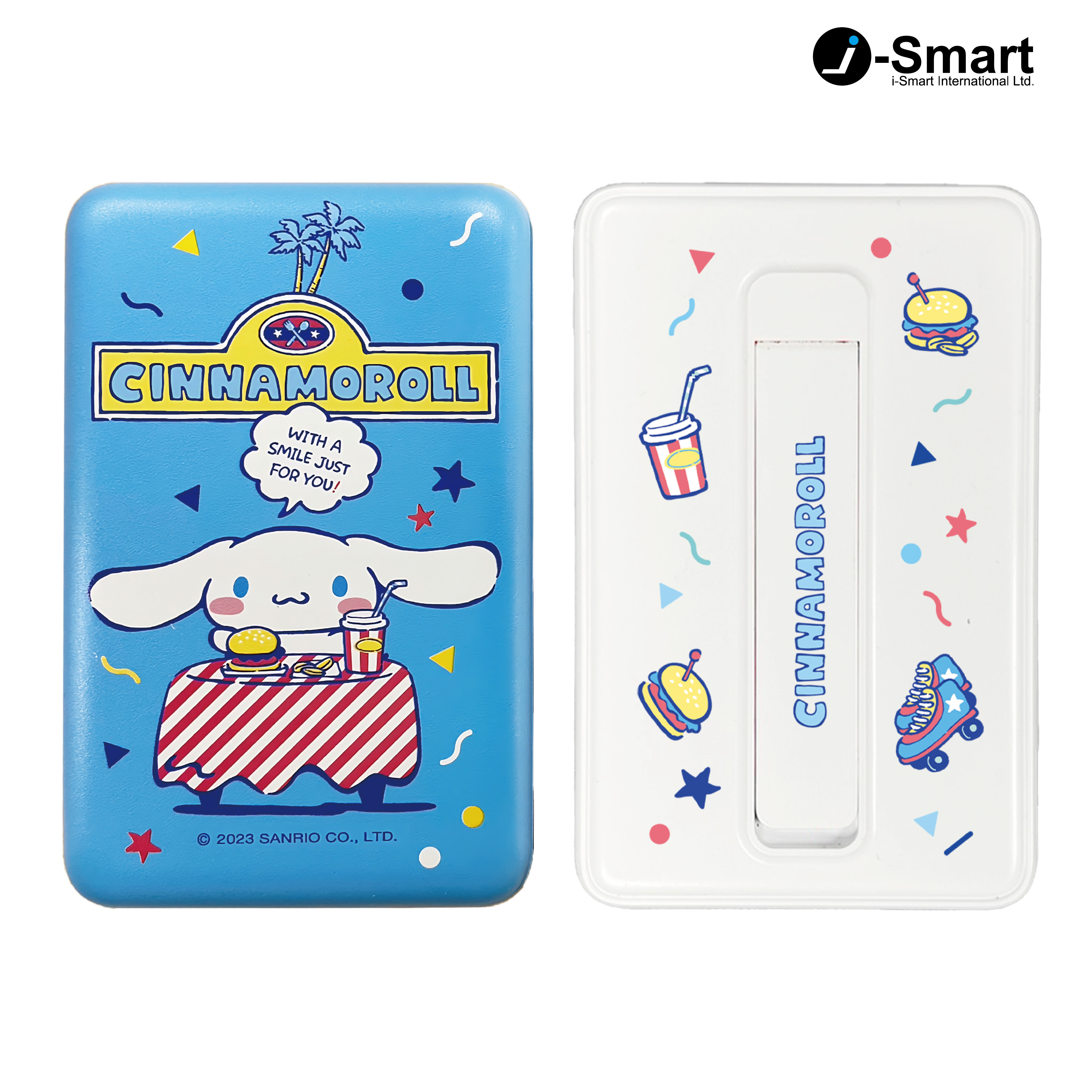SANRIO-10000mAh Magsafe Power Bank-Floral Series-CINNAMOROLL