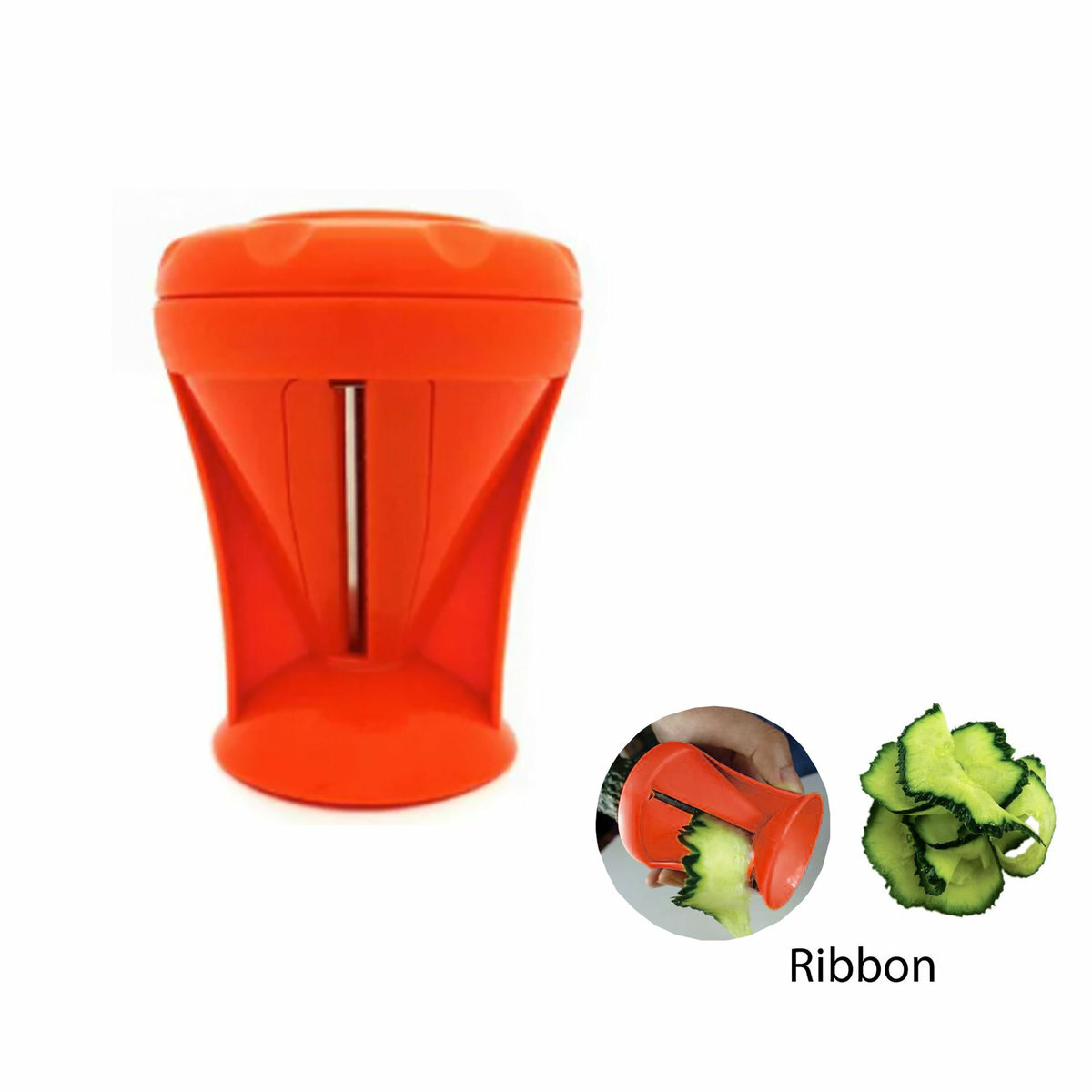 SpiralEZ 蔬菜刨片器 青瓜紅蘿蔔蔬菜麵造型擺盤 旋轉刨片刀 低卡意粉 素食 減肥 纖體 兒童餐單