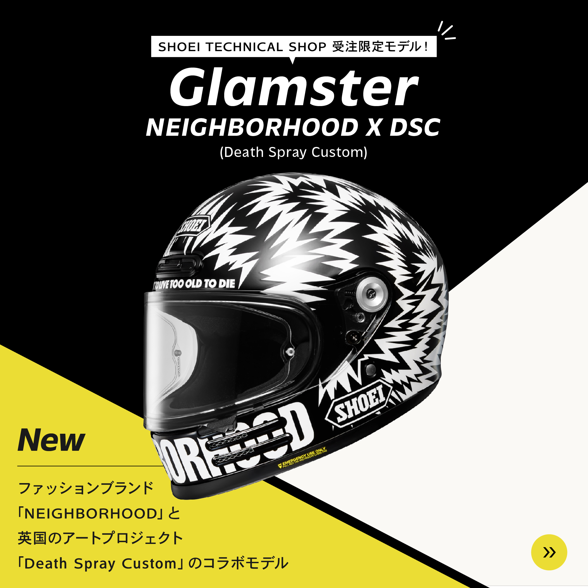 SHOEI GLAMSTER ネイバーフッド× DSC XXL グラムスター 全商品 ...