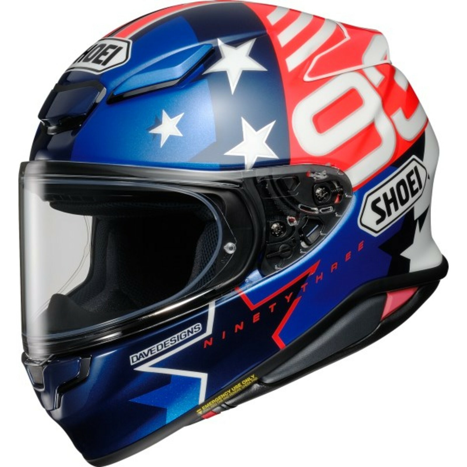 SHOEI Z8 MARQUEZ AMERICAN  - Leelik利力電單車行有限公司