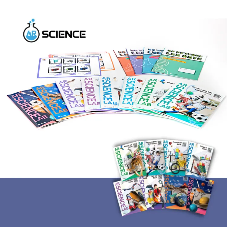 ARpedia 兒童英文繪本 - Science Lab 系列 (共8本) + 長頸鹿SPOTTY閱讀支架