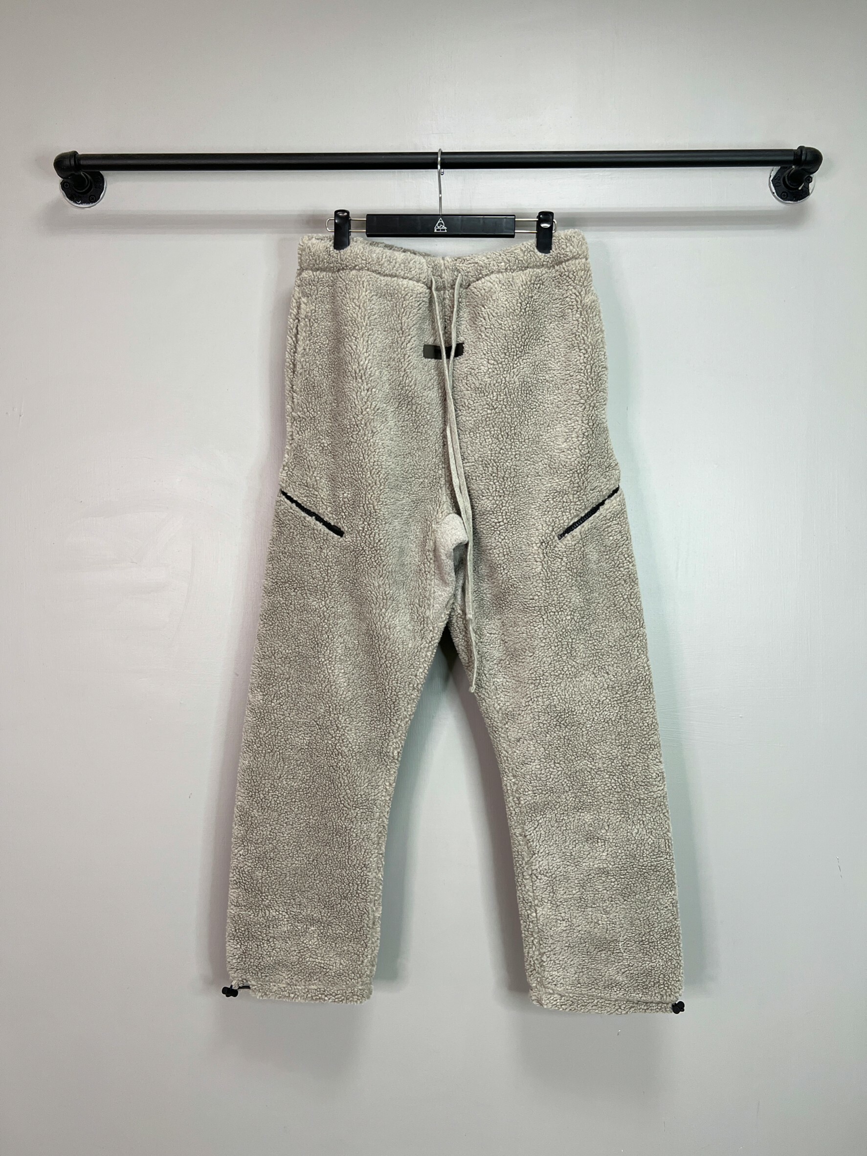 FOG Essentials 抓絨 羊羔絨 抽繩長褲