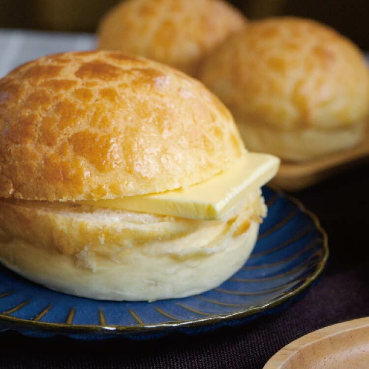 李老闆 - 菠蘿油（需預購） ，1顆包裝 (蛋奶素)