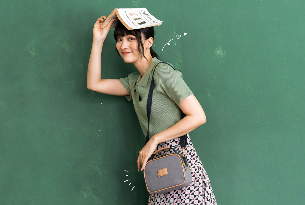 satana Urban Wander 漫享輕量手提斜背包 雲灰色 SFL0030-115