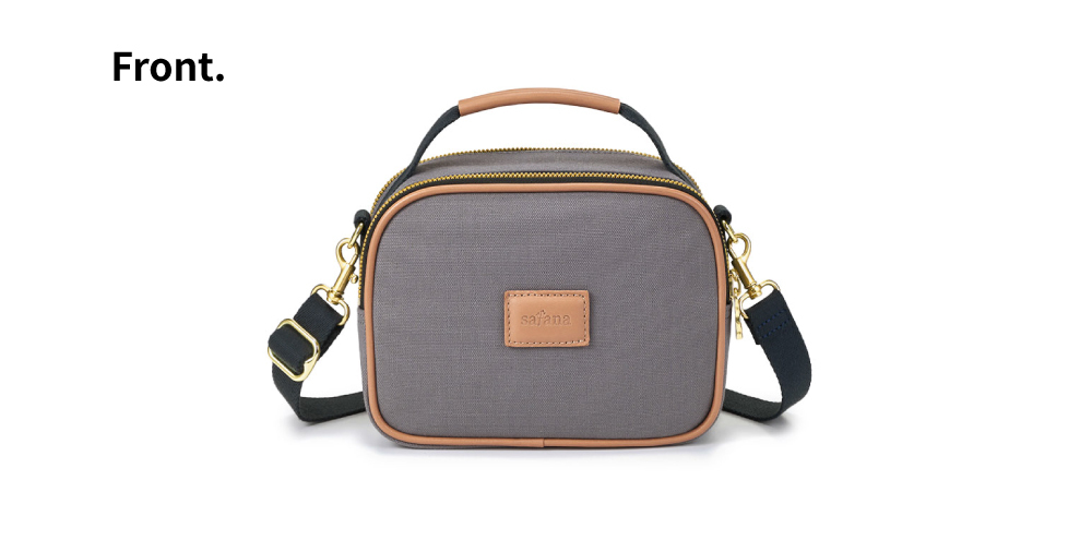 satana Urban Wander 漫享輕量手提斜背包 雲灰色 SFL0030-115