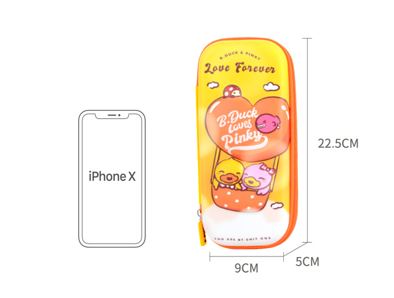 B.DUCK潮牌小黃鴨文具盒 BD1911