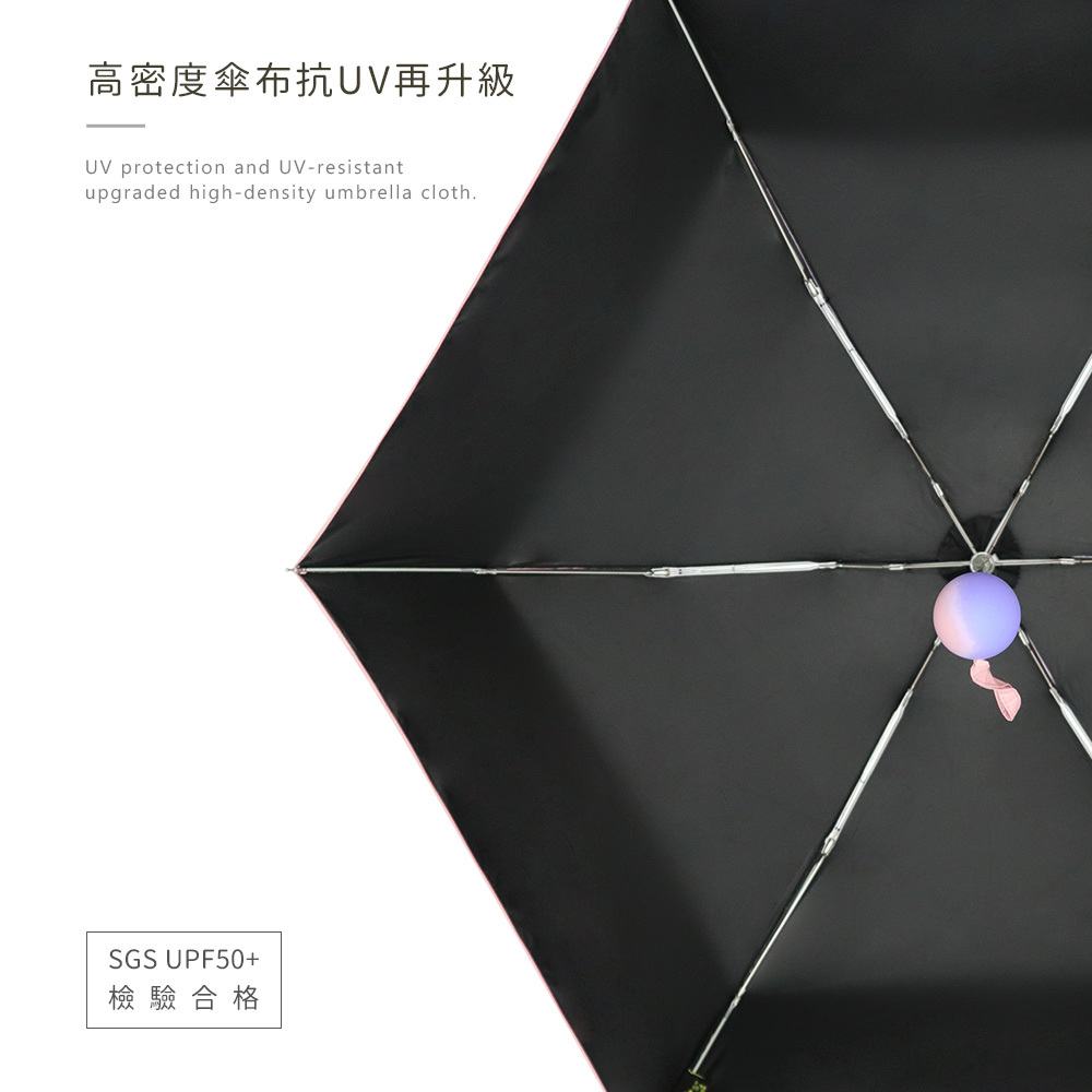 UPF50+,高密度傘布,抗UV再升級,防曬,SGS檢驗合格