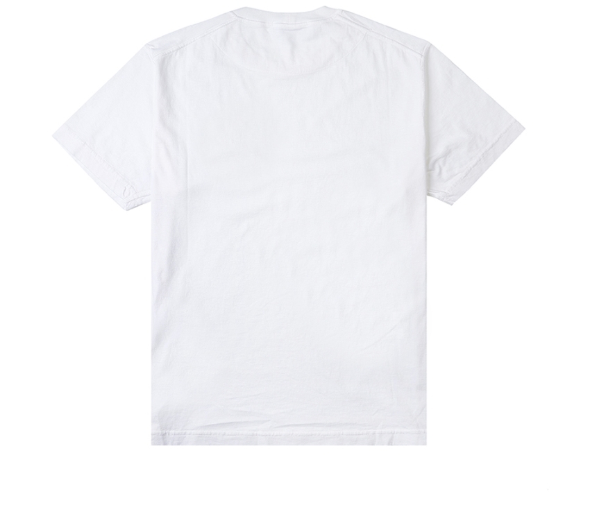 韓國代購 Stone Island 23SS 簡約素色 勳章LOGO 短袖 上衣 男款 白 JUN-