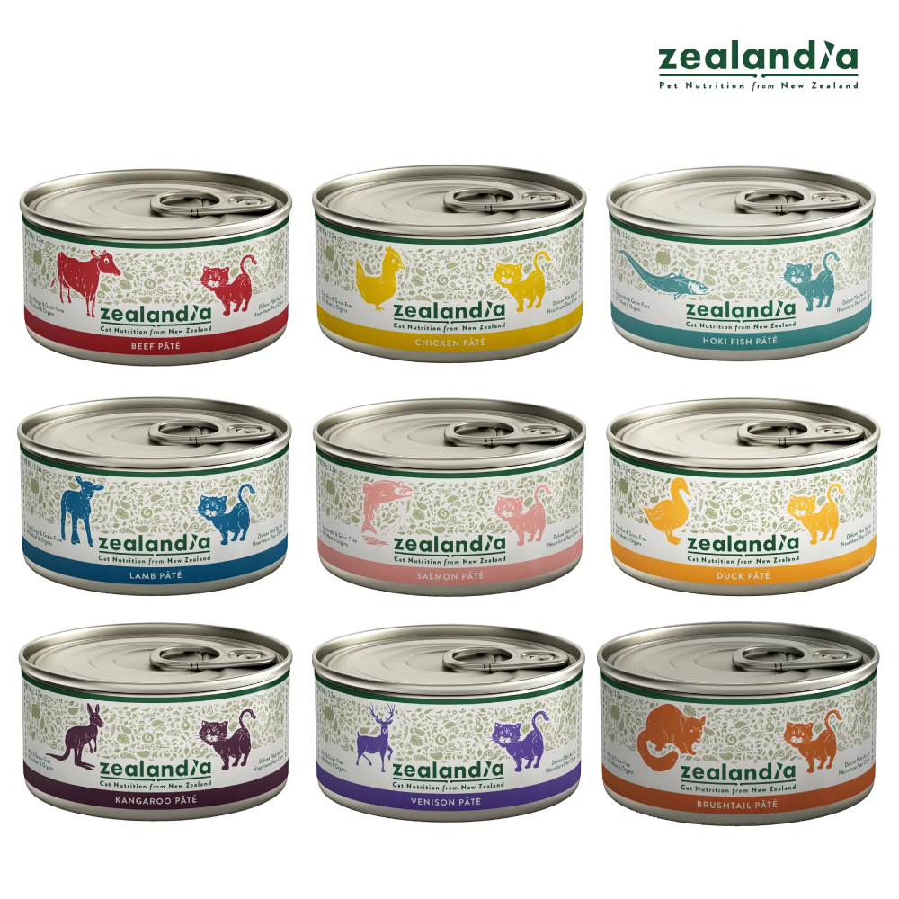 Zealandia 狂野天廚 | 貓咪無穀主食罐